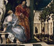 Paolo Veronese Bathsheba at Bath, Paolo Veronese oil on canvas